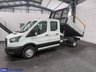 USED 2023 23 FORD TRANSIT 2.0 350 EcoBlue Chassis Double Cab RWD Tipper  L3 Euro 6 (s/s) (130 ps) RAC APPROVED DEALER 200 VANS