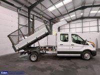 USED 2023 23 FORD TRANSIT 2.0 350 EcoBlue Leader Chassis Double Cab RWD L3 Euro 6 (s/s) (130 ps) Cage Tipper CAGE TIPPER + RAC APPROVED