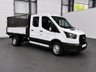 USED 2023 23 FORD TRANSIT 2.0 350 EcoBlue Leader Chassis Double Cab RWD L3 Euro 6 (s/s) (130 ps) CAGE TIPPER + RAC APPROVED