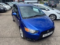 USED 2009 09 MITSUBISHI COLT 1.3 CZ2 Hatchback 5dr Petrol Auto Euro 4 (94 ps) AUTO + CRUISE + FSH + ALLOYS + MULTIMEDIA + AIR CON