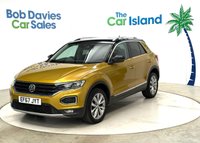 USED 2018 67 VOLKSWAGEN T-ROC 1.0 TSI Design SUV 5dr Petrol Manual Euro 6 (s/s) (115 ps) Lots of Service History, Apple Carplay & Android Auto, Adaptive Cruise, Bluetooth, Park Pilot, Turmeric Yellow with Black Roof & 2 Keys