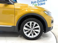 USED 2018 67 VOLKSWAGEN T-ROC 1.0 TSI Design SUV 5dr Petrol Manual Euro 6 (s/s) (115 ps) Lots of Service History, Apple Carplay & Android Auto, Adaptive Cruise, Bluetooth, Park Pilot, Turmeric Yellow with Black Roof & 2 Keys