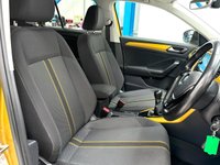 USED 2018 67 VOLKSWAGEN T-ROC 1.0 TSI Design SUV 5dr Petrol Manual Euro 6 (s/s) (115 ps) Lots of Service History, Apple Carplay & Android Auto, Adaptive Cruise, Bluetooth, Park Pilot, Turmeric Yellow with Black Roof & 2 Keys