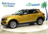 USED 2018 67 VOLKSWAGEN T-ROC 1.0 TSI Design SUV 5dr Petrol Manual Euro 6 (s/s) (115 ps) Lots of Service History, Apple Carplay & Android Auto, Adaptive Cruise, Bluetooth, Park Pilot, Turmeric Yellow with Black Roof & 2 Keys