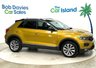 USED 2018 67 VOLKSWAGEN T-ROC 1.0 TSI Design SUV 5dr Petrol Manual Euro 6 (s/s) (115 ps) Lots of Service History, Apple Carplay & Android Auto, Adaptive Cruise, Bluetooth, Park Pilot, Turmeric Yellow with Black Roof & 2 Keys