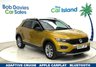 USED 2018 67 VOLKSWAGEN T-ROC 1.0 TSI Design SUV 5dr Petrol Manual Euro 6 (s/s) (115 ps) Lots of Service History, Apple Carplay & Android Auto, Adaptive Cruise, Bluetooth, Park Pilot, Turmeric Yellow with Black Roof & 2 Keys