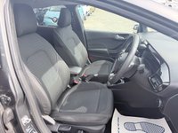 USED 2017 67 FORD FIESTA Grey 1.0T EcoBoost Titanium hatchback, 52,000 miles, Euro 6, ULEZ compliant, Sat Nav, CarPlay/Android Auto, Cruise, 16in alloys, A/C. This 2017 Ford Fiesta Titanium boasts exceptionally low mileage for its age, having covered just 52,000 miles. This popular hatchback is powered by an efficient 1.0 litre petrol engine, meeting Euro 6 emissions standards. The Titanium trim level ensures a well equipped driving experience, featuring the NCAP Pack for enhanced safety, including automatic headlights. Comfort is further assured with Electronic Automatic Temperature Control air conditioning, providing precise climate control. For sea