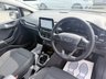 USED 2017 67 FORD FIESTA Grey 1.0T EcoBoost Titanium hatchback, 52,000 miles, Euro 6, ULEZ compliant, Sat Nav, CarPlay/Android Auto, Cruise, 16in alloys, A/C. This 2017 Ford Fiesta Titanium boasts exceptionally low mileage for its age, having covered just 52,000 miles. This popular hatchback is powered by an efficient 1.0 litre petrol engine, meeting Euro 6 emissions standards. The Titanium trim level ensures a well equipped driving experience, featuring the NCAP Pack for enhanced safety, including automatic headlights. Comfort is further assured with Electronic Automatic Temperature Control air conditioning, providing precise climate control. For sea