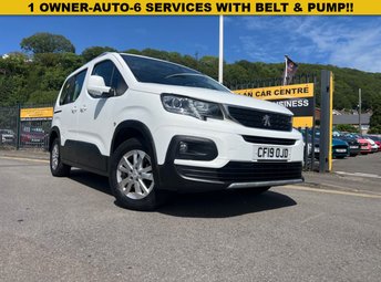 2019 PEUGEOT RIFTER 1.5 BlueHDi Allure Standard MPV 5dr Diesel EAT Euro 6 (s/s) (130 ps) &pound;11995.00