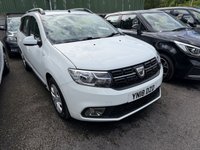 USED 2018 18 DACIA LOGAN MCV 1.0 SCe Laureate Estate 5dr Petrol Manual Euro 6 (75 ps) ONE OWNER FROM NEW, SERVICE HISTORY - 4 STAMPS