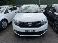 USED 2018 18 DACIA LOGAN MCV 1.0 SCe Laureate Estate 5dr Petrol Manual Euro 6 (75 ps) ONE OWNER FROM NEW, SERVICE HISTORY - 4 STAMPS