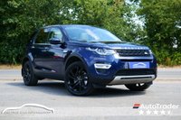 USED 2015 65 LAND ROVER DISCOVERY SPORT 2.0 TD4 HSE Luxury SUV 5dr Diesel Auto 4WD Euro 6 (s/s) (180 ps) LOIRE BLUE METALLIC PAINTWORK + SUNROOF + WINTER PACK + 7 SEATS