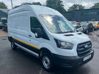 2022 FORD TRANSIT White 2.0 350 EcoBlue L3 H3 panel van, Euro 6, ULEZ compliant, 6-speed manual, Air Conditioning, Bluetooth, DAB, Reverse camera. Plus VAT @ 20%! &pound;13999.00