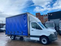 USED 2021 21 MERCEDES-BENZ SPRINTER 2.1 316 CDI PROGRESSIVE L3 LUTON BOX HALF CURTAINSIDER RWD 160BHP. EURO 6 ULEZ. RARE BODY. FINANCE. PX. RARE BOX BODY. HALF CURTAINSIDER. FINANCE. PX.