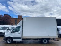 USED 2021 21 MERCEDES-BENZ SPRINTER 2.1 316 CDI PROGRESSIVE L3 LUTON BOX HALF CURTAINSIDER RWD 160BHP. EURO 6 ULEZ. RARE BODY. FINANCE. PX. RARE BOX BODY. HALF CURTAINSIDER. FINANCE. PX.