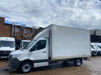 USED 2021 21 MERCEDES-BENZ SPRINTER 2.1 316 CDI PROGRESSIVE L3 LUTON BOX HALF CURTAINSIDER RWD 160BHP. EURO 6 ULEZ. RARE BODY. FINANCE. PX. RARE BOX BODY. HALF CURTAINSIDER. FINANCE. PX.