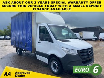 2021 MERCEDES-BENZ SPRINTER 2.1 316 CDI PROGRESSIVE L3 LUTON BOX HALF CURTAINSIDER RWD 160BHP. EURO 6 ULEZ. RARE BODY. FINANCE. PX. £16990.00