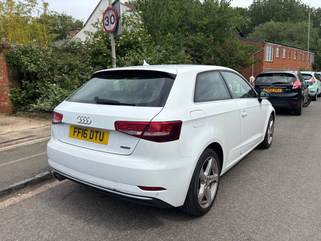 USED 2016 16 AUDI A3 2.0 TFSI Sport Hatchback 3dr Petrol S Tronic quattro Euro 6 (s/s) (190 ps) &pound;Zero DEPOSIT FINANCE