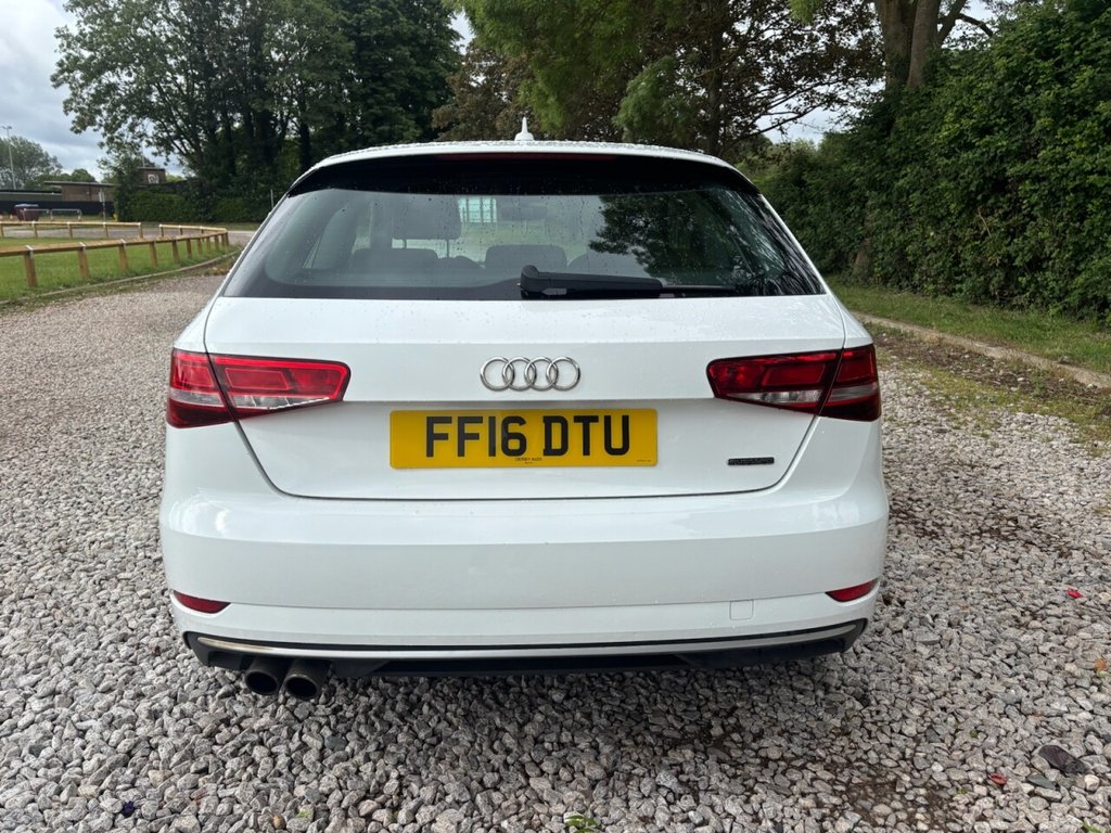 USED 2016 16 AUDI A3 2.0 TFSI Sport Hatchback 3dr Petrol S Tronic quattro Euro 6 (s/s) (190 ps) &pound;Zero DEPOSIT FINANCE
