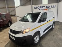 USED 2023 23 PEUGEOT PARTNER 1.5 BlueHDi 1000 Professional Premium + Standard Panel Van 5dr Diesel Manual SWB Euro 6 (s/s) (100 bhp) 46K MILES+12 MONTHS MOT