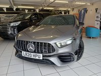 USED 2020 20 MERCEDES-BENZ A-CLASS 2.0 A45 AMG S Hatchback 5dr Petrol 8G-DCT 4MATIC+ Euro 6 (s/s) (421 ps) 