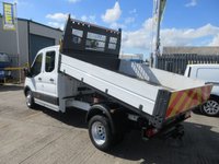 USED 2019 19 FORD TRANSIT 2.0 350 EcoBlue Double Cab One Stop Tipper RWD L3 Euro 6 (DRW) (130 Bhp ) NO VAT TO PAY  2019 FORD TRANSIT 2.0 350 DOUBLE CAB ONE STOP TIPPER NO VAT TO PAY