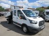 USED 2019 19 FORD TRANSIT 2.0 350 EcoBlue Double Cab One Stop Tipper RWD L3 Euro 6 (DRW) (130 Bhp ) NO VAT TO PAY  2019 FORD TRANSIT 2.0 350 DOUBLE CAB ONE STOP TIPPER NO VAT TO PAY
