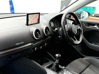 USED 2018 18 AUDI A3 1.5 TFSI CoD Sport Sportback 5dr Petrol Manual Euro 6 (s/s) (150 ps) SATNAV, 7" Display, Bluetooth Media, 17" Silver Alloys, Drive Select, Apple Carplay & Android, Service History, 2 Keys