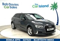 USED 2018 18 AUDI A3 1.5 TFSI CoD Sport Sportback 5dr Petrol Manual Euro 6 (s/s) (150 ps) SATNAV, 7" Display, Bluetooth Media, 17" Silver Alloys, Drive Select, Apple Carplay & Android, Service History, 2 Keys