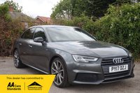 USED 2017 17 AUDI A4 2.0 TDI ultra S line Saloon 4dr Diesel Manual Euro 6 (s/s) (190 ps) 19" V Spoke, Half Leather Seats, Nav, DAB, Bluetooth