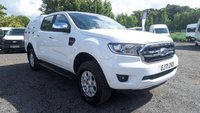 USED 2022 71 FORD RANGER XL Double Cab Tdci 170 PS 4x4 Pickup With Air Conditioning, Electric Pack, Hard Top Canopy, Parking Sensors finished in 