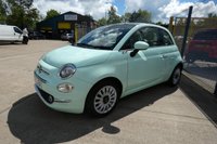 USED 2017 L FIAT 500 1.2 Lounge Hatchback 3dr Petrol Manual Euro 6 (s/s) (69 bhp) 
