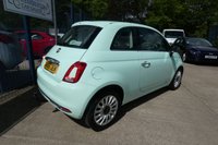 USED 2017 L FIAT 500 1.2 Lounge Hatchback 3dr Petrol Manual Euro 6 (s/s) (69 bhp) 