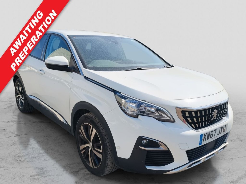 USED 2018 67 PEUGEOT 3008 1.6 BlueHDi Allure SUV 5dr Diesel EAT Euro 6 (s/s) (120 ps) 
