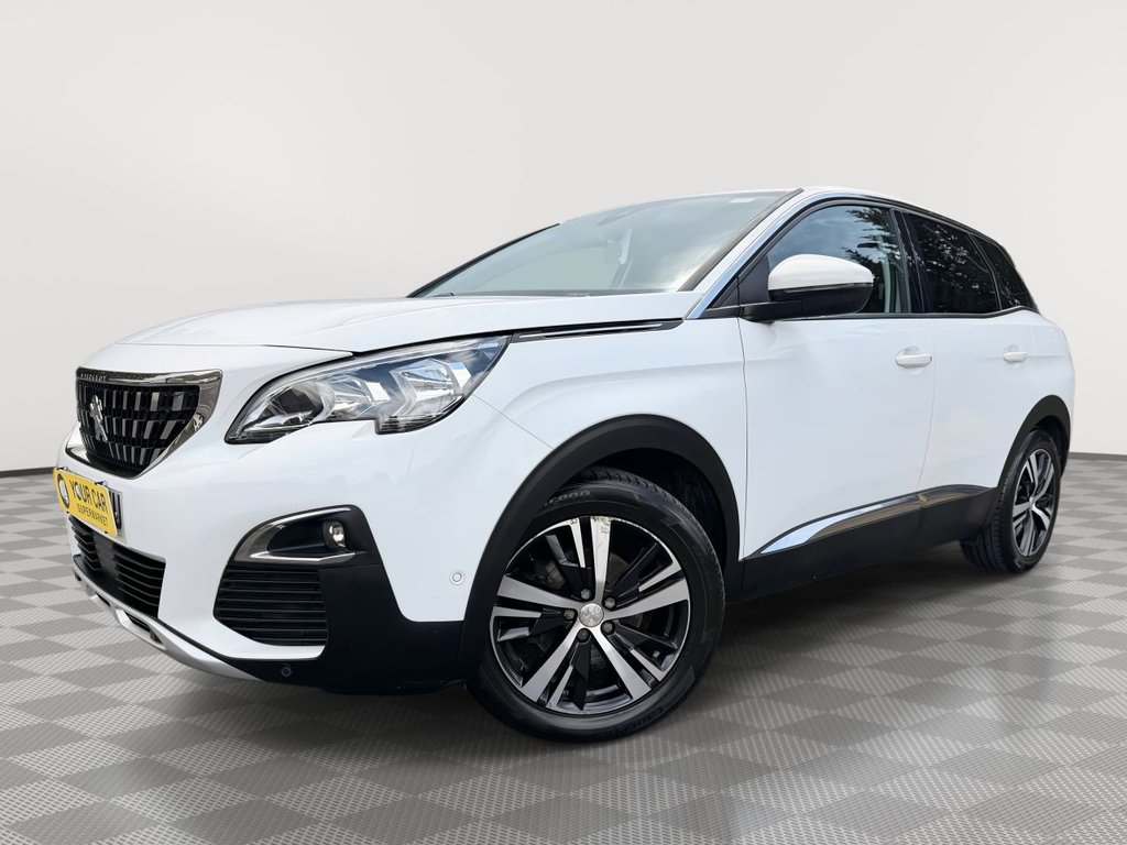USED 2018 67 PEUGEOT 3008 1.6 BlueHDi Allure SUV 5dr Diesel EAT Euro 6 (s/s) (120 ps) 1 OWNER FROM NEW 2 KEYS SH