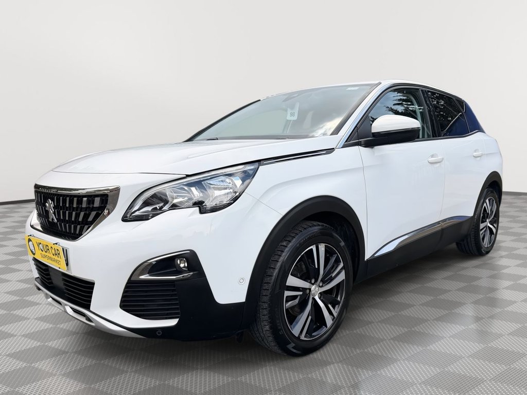 USED 2018 67 PEUGEOT 3008 1.6 BlueHDi Allure SUV 5dr Diesel EAT Euro 6 (s/s) (120 ps) 1 OWNER FROM NEW 2 KEYS SH