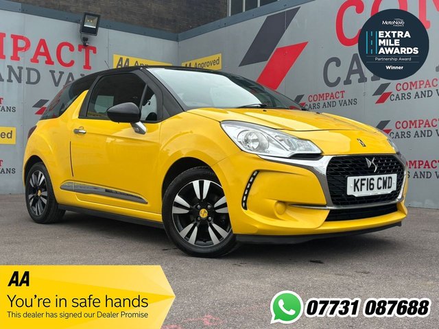 View our DS Automobiles DS 3 1.2 PureTech Chic Hatchback 3dr Petrol Manual Euro 6 (82 ps)