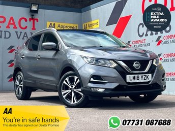 2018 NISSAN QASHQAI 1.5 dCi N-Connecta SUV 5dr Diesel Manual Euro 6 (s/s) (110 ps) &pound;8995.00