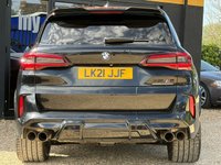 USED 2021 21 BMW X5 M 4.4i V8 Competition SUV 5dr Petrol Auto xDrive Euro 6 (s/s) (625 ps) BMW X5M COMPETITION + MASSIVE SPECIFICATION INCLUDING + BLACK SAPPHIRE EXTERIOR PAINT + (FULL MERINO LEATHER) SAKHIR ORANGE & BLACK INTERIOR + LASER LED HEADLIGHTS + SKY LOUNGE PANORAMIC ROOF + HEADS UP DISPLAY + BOWERS & WILKINS DIAMOND SURROUND SOUND SYSTEM + HEATED & COOLED ELECTRIC MASSAGING SEATS + HEATED & COOLED CUPHOLDERS + VISIBILITY PACK + COMFORT PLUS PACKAGE + TECHNOLOGY PLUS PACKAGE + 21-22 " ALLOYS + DRIVING ASSISTANT PROFESSIONAL + ADAPTIVE M PROFESSIONAL SUSPENSION + BMW GESTURE