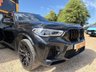 USED 2021 21 BMW X5 M 4.4i V8 Competition SUV 5dr Petrol Auto xDrive Euro 6 (s/s) (625 ps) BMW X5M COMPETITION + MASSIVE SPECIFICATION INCLUDING + BLACK SAPPHIRE EXTERIOR PAINT + (FULL MERINO LEATHER) SAKHIR ORANGE & BLACK INTERIOR + LASER LED HEADLIGHTS + SKY LOUNGE PANORAMIC ROOF + HEADS UP DISPLAY + BOWERS & WILKINS DIAMOND SURROUND SOUND SYSTEM + HEATED & COOLED ELECTRIC MASSAGING SEATS + HEATED & COOLED CUPHOLDERS + VISIBILITY PACK + COMFORT PLUS PACKAGE + TECHNOLOGY PLUS PACKAGE + 21-22 " ALLOYS + DRIVING ASSISTANT PROFESSIONAL + ADAPTIVE M PROFESSIONAL SUSPENSION + BMW GESTURE