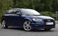 2015 AUDI A3 2.0 TDI S line Hatchback 3dr Diesel Manual Euro 6 (s/s) (150 ps) &pound;8496.00