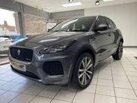 USED 2020 70 JAGUAR E-PACE 2.0 P200 R-Dynamic HSE SUV 5dr Petrol Auto AWD Euro 6 (s/s) (200 ps) CORRIS GREY / EBONY WINDSOR LEATHER / 18 WAY MEMORY/HEATED FRONT SEATS / DUAL ZONE CLIMATE / HEATED WINDSREEN / HEATED STEERING WHEEL / ELECTRIC WINDOWS / POWERFOLD MIRRORS / CRUISE / SPEED LIMITER / LANE ASSIST / SATNAV / BLUETOOTH / ANDROID AUTO / APPLE CARPLAY / DAB FM AM TUNER / USB / REAR CAMERA / FRONT AND REAR SENSORS / 20" ALLOY WHEELS
