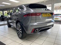 USED 2020 70 JAGUAR E-PACE 2.0 P200 R-Dynamic HSE SUV 5dr Petrol Auto AWD Euro 6 (s/s) (200 ps) CORRIS GREY / EBONY WINDSOR LEATHER / 18 WAY MEMORY/HEATED FRONT SEATS / DUAL ZONE CLIMATE / HEATED WINDSREEN / HEATED STEERING WHEEL / ELECTRIC WINDOWS / POWERFOLD MIRRORS / CRUISE / SPEED LIMITER / LANE ASSIST / SATNAV / BLUETOOTH / ANDROID AUTO / APPLE CARPLAY / DAB FM AM TUNER / USB / REAR CAMERA / FRONT AND REAR SENSORS / 20" ALLOY WHEELS