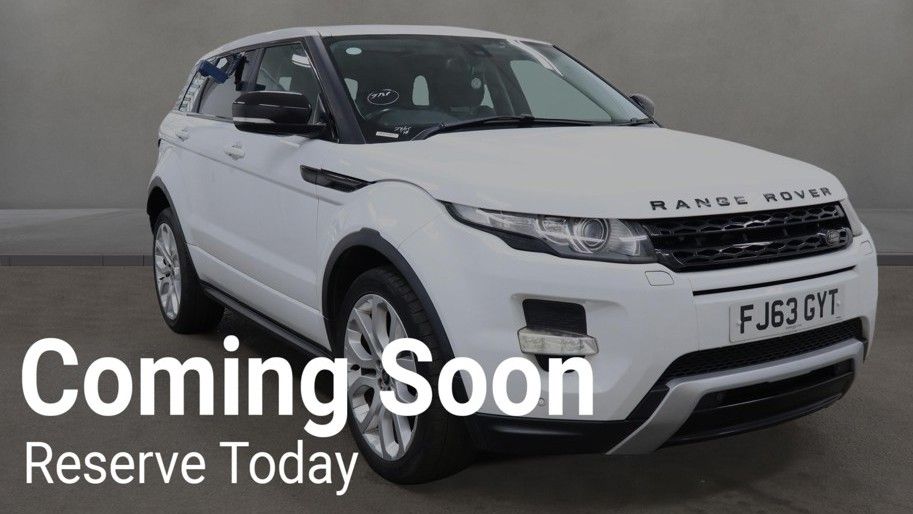 USED 2013 63 LAND ROVER RANGE ROVER EVOQUE 2.2 SD4 Dynamic SUV 5dr Diesel Auto 4WD Euro 5 (190 ps) 