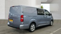 USED 2022 22 VAUXHALL VIVARO Crew Van Sportive Elite L2 H1 145 PS 2.0 Ltr Turbo D LWB Crew Van Double Cab Automatic with Air Conditioning, Alloy Wheels, Sat Nav, Rear View Camera and twin Side Loading Doors finished in 
