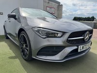 USED 2022 72 MERCEDES-BENZ CLA 1.3 CLA250e 15.6kWh AMG Line Night Edition (Premium Plus) Coupe 4dr Petrol Plug-in Hybrid 8G-DCT Euro 6 (s/s) (218 ps) 