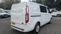USED 2021 21 FORD TRANSIT CUSTOM Crewvan Double Cab Limited L1 H1 Tdci 130 PS SWB With Air Conditioning, Electric Pack, Sat Nav, Parking Sensors, Alloys Wheels and much more finsihed in 