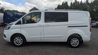 USED 2021 21 FORD TRANSIT CUSTOM Crewvan Double Cab Limited L1 H1 Tdci 130 PS SWB With Air Conditioning, Electric Pack, Sat Nav, Parking Sensors, Alloys Wheels and much more finsihed in 
