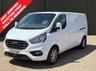 USED 2022 22 FORD TRANSIT CUSTOM 2.0 300 EcoBlue Limited Panel Van 5dr Diesel Manual L2 H1 Euro 6 (s/s) (130 ps) L2 LWB - LIMITED + MIRROR CAM