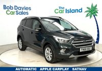 USED 2018 68 FORD KUGA 2.0 TDCi EcoBlue Zetec SUV 5dr Diesel Powershift Euro 6 (120 ps) Lovely AUTO Kuga with SATNAV, Bluetooth, Cruise Control, 66000 Miles & Greast Service History. Parking Sensors too!